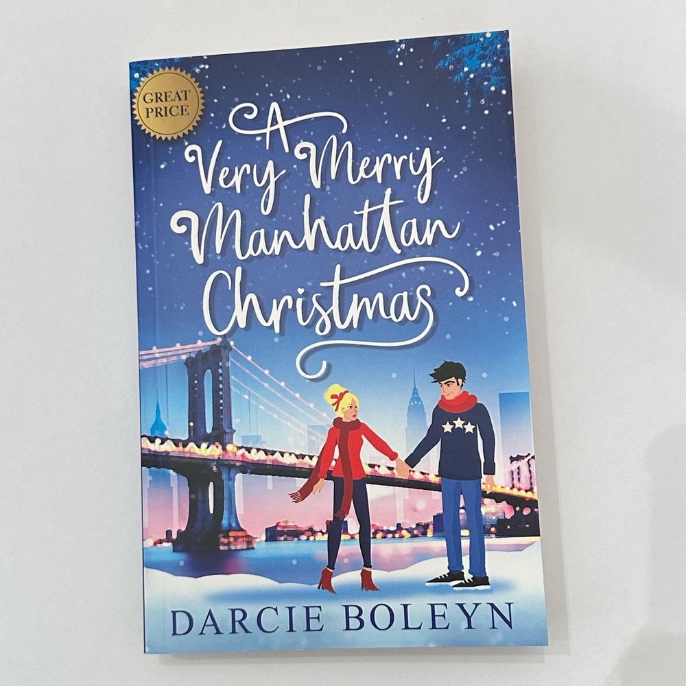 A Very Merry Manhattan Christmas by Darcie Boleyn Paperback Book Holiday Romance